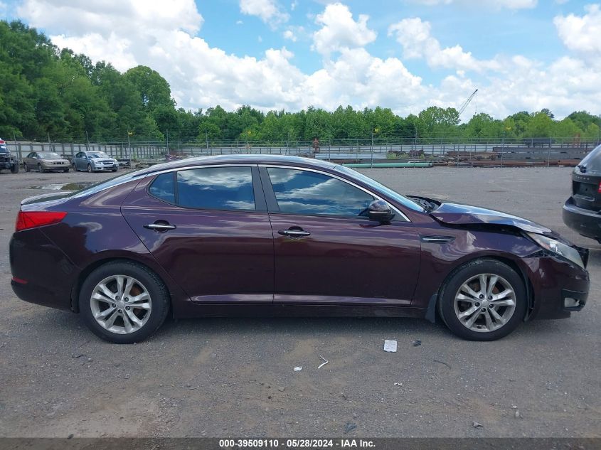 2012 Kia Optima Ex VIN: 5XXGN4A70CG057546 Lot: 39509110