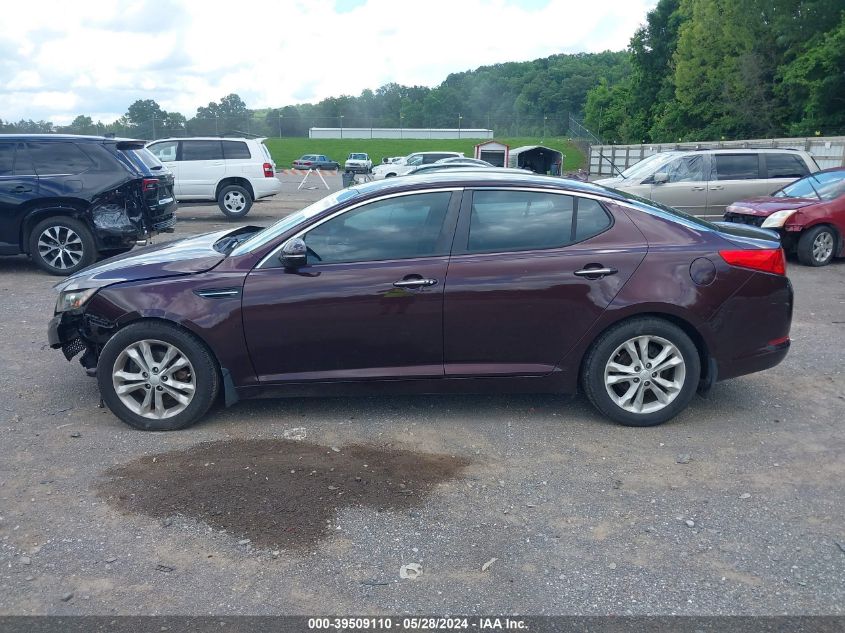 2012 Kia Optima Ex VIN: 5XXGN4A70CG057546 Lot: 39509110