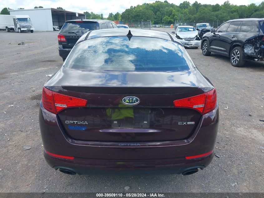 2012 Kia Optima Ex VIN: 5XXGN4A70CG057546 Lot: 39509110