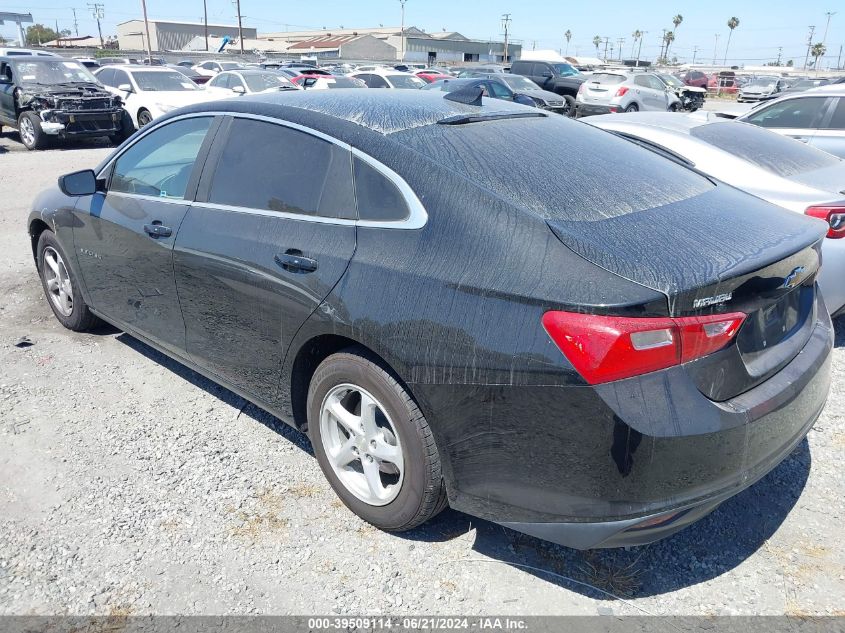 2018 Chevrolet Malibu 1Fl VIN: 1G1ZC5STXJF107986 Lot: 39509114