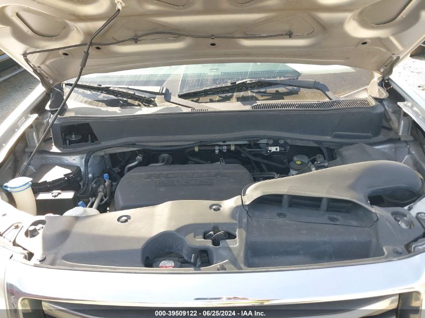 2012 Honda Pilot Touring VIN: 5FNYF4H91CB022431 Lot: 39509122