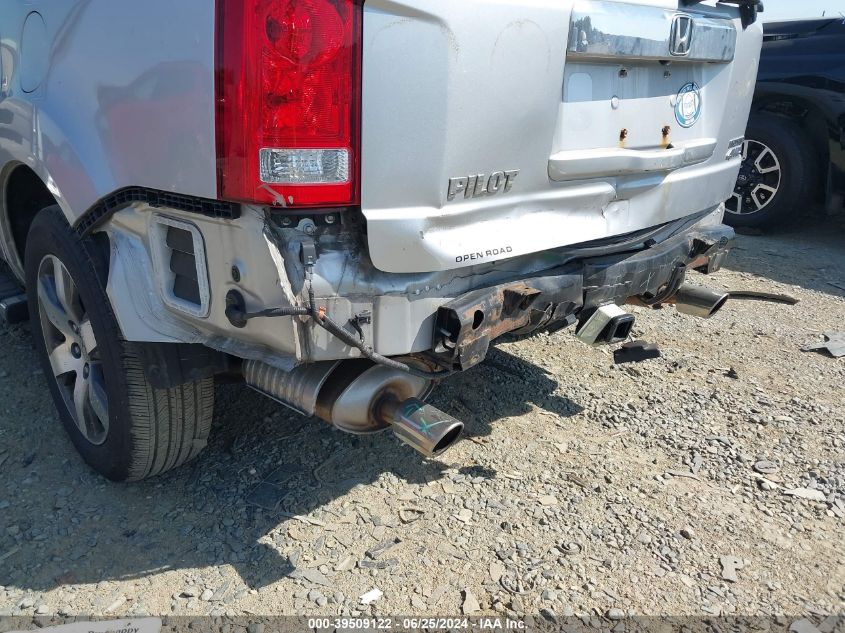 2012 Honda Pilot Touring VIN: 5FNYF4H91CB022431 Lot: 39509122