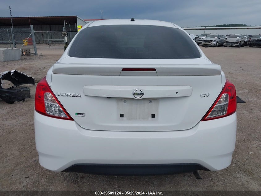 2019 Nissan Versa 1.6 Sv VIN: 3N1CN7AP2KL880243 Lot: 39509124
