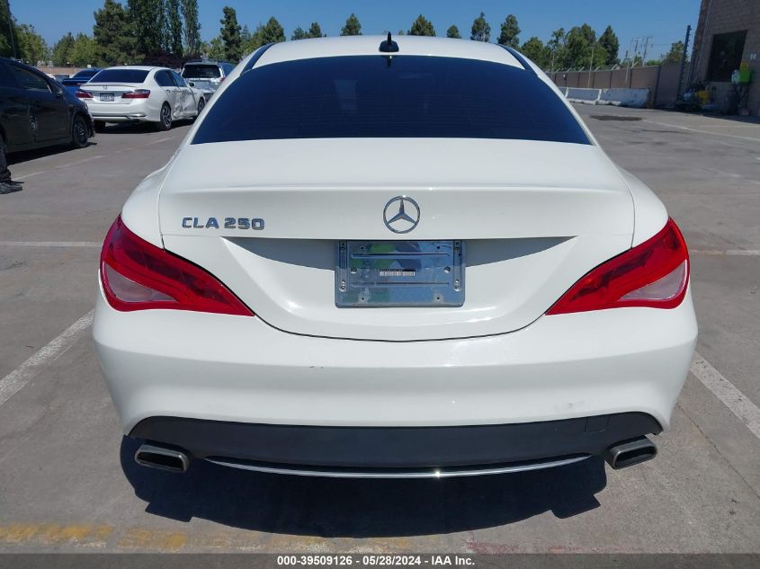 2016 Mercedes-Benz Cla 250 VIN: WDDSJ4EB7GN374437 Lot: 39509126