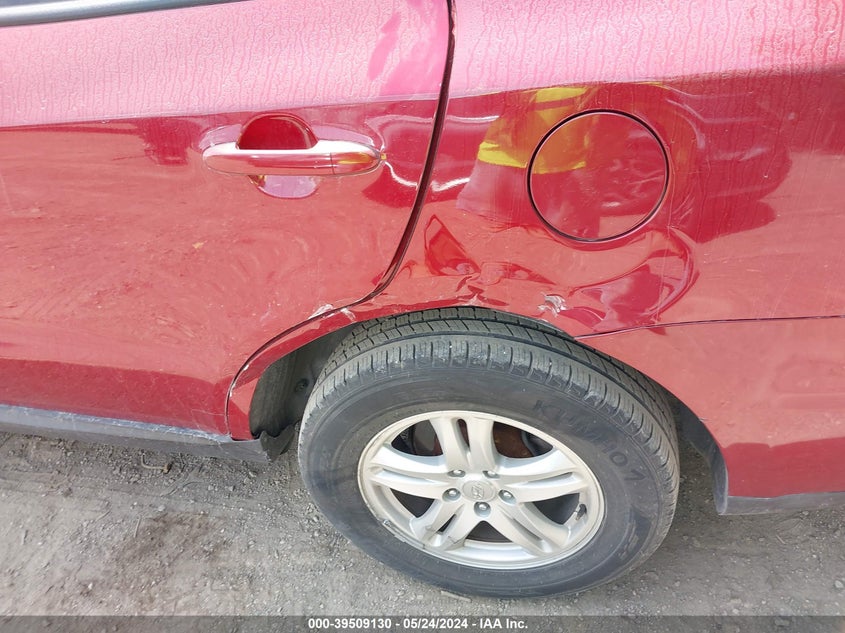 2011 Hyundai Santa Fe Gls VIN: 5XYZG3AB3BG059724 Lot: 39509130