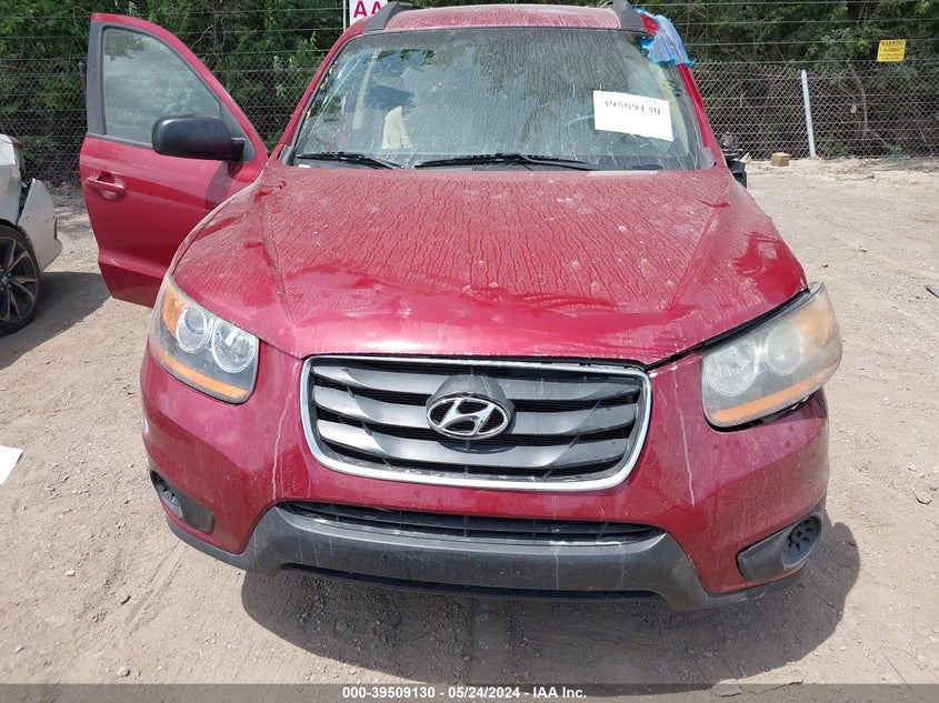 2011 Hyundai Santa Fe Gls VIN: 5XYZG3AB3BG059724 Lot: 39509130