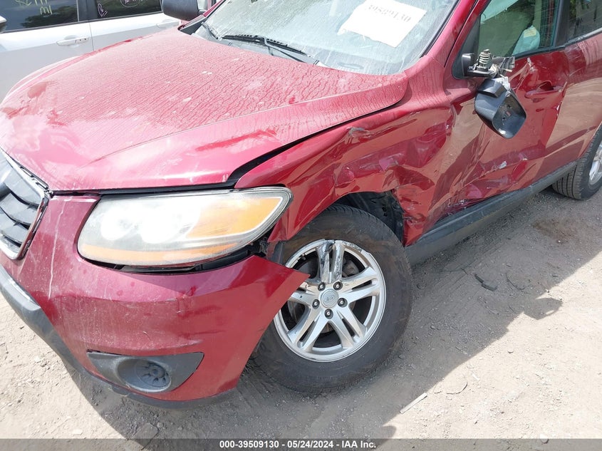 2011 Hyundai Santa Fe Gls VIN: 5XYZG3AB3BG059724 Lot: 39509130