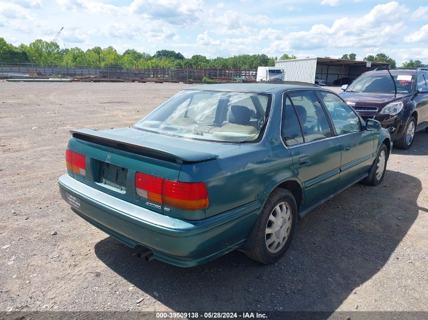 1993 Honda Accord Se VIN: JHMCB7685PC016456 Lot: 39509138