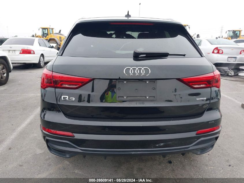 2020 Audi Q3 Premium Plus 45 Tfsi S Line Quattro Tiptronic VIN: WA1EECF34L1077005 Lot: 39509141