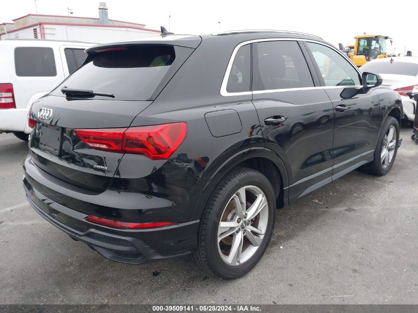 2020 Audi Q3 Premium Plus 45 Tfsi S Line Quattro Tiptronic VIN: WA1EECF34L1077005 Lot: 39509141