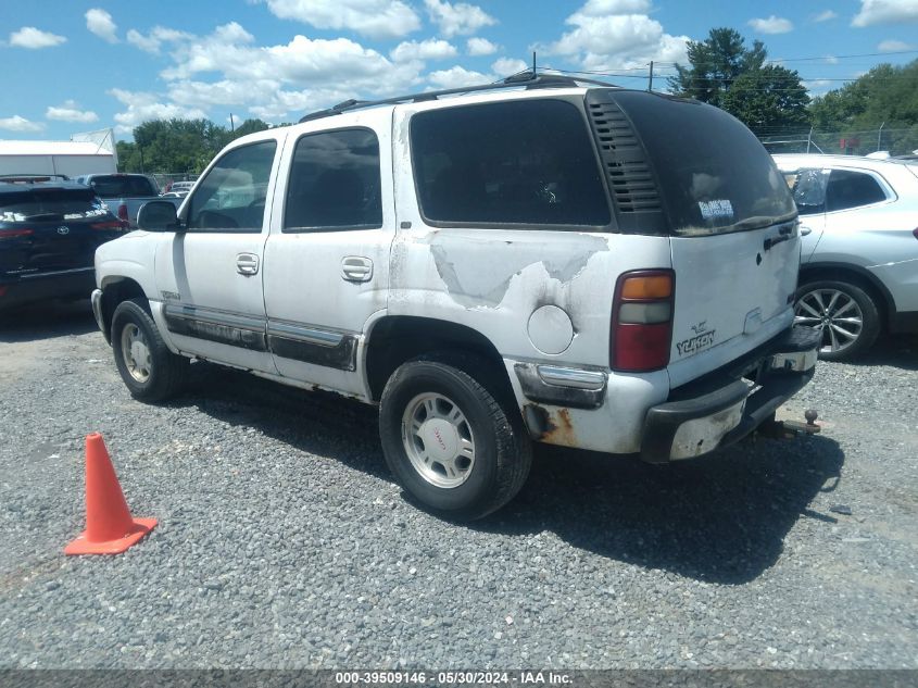 2001 GMC Yukon Sle VIN: 1GKEK13T31R194830 Lot: 39509146