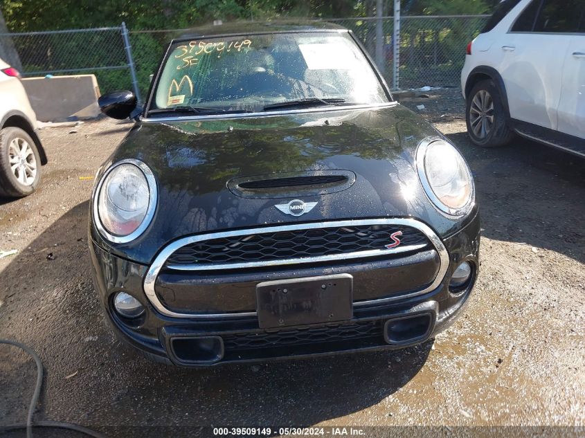 2015 Mini Hardtop Cooper S VIN: WMWXP7C52F2A39325 Lot: 39509149