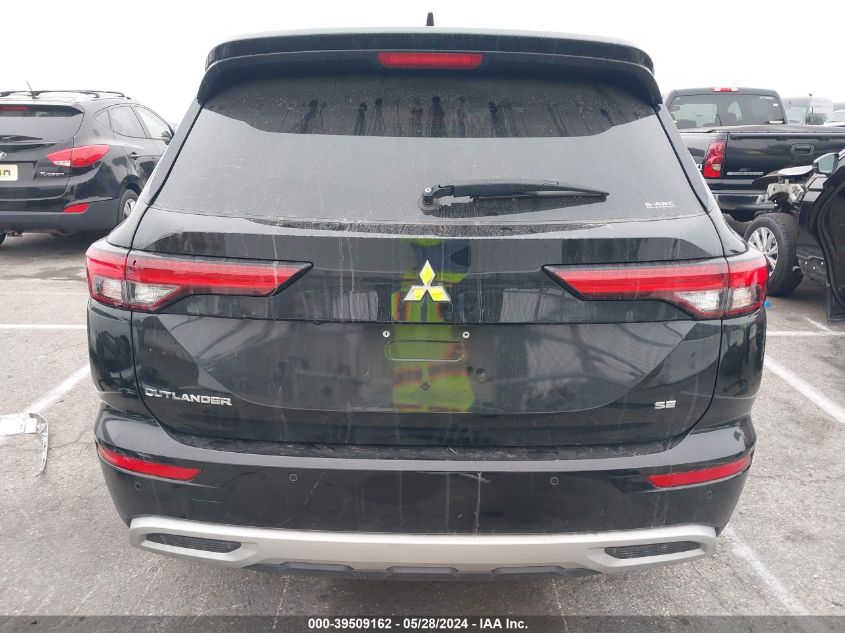 2022 Mitsubishi Outlander Black Edition S-Awc/Se 2.5 S-Awc/Se Launch Edition S-Awc VIN: JA4J4UA81NZ047491 Lot: 39509162