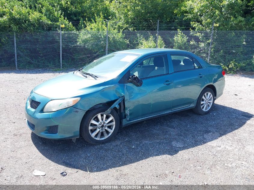 2009 Toyota Corolla S/Le/Xle VIN: 2T1BU40E39C019578 Lot: 39509166