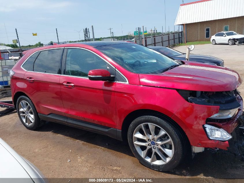 2017 FORD EDGE TITANIUM - 2FMPK4K85HBB81914