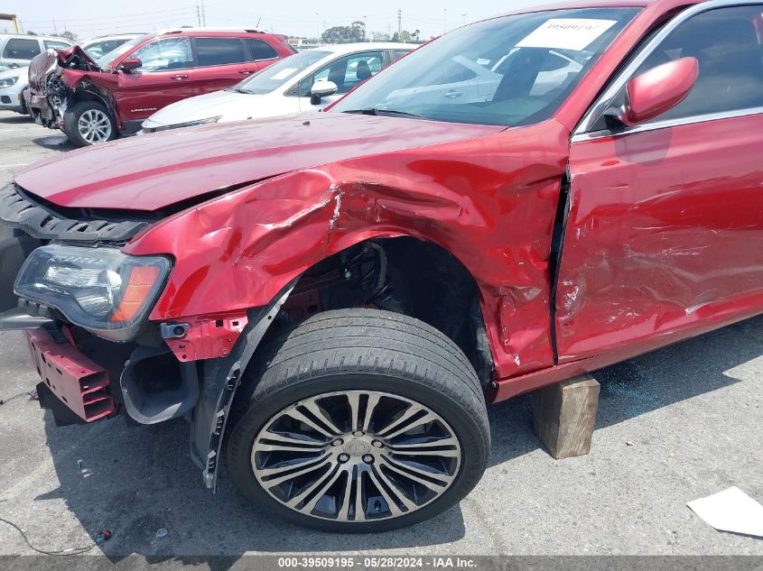 2012 Chrysler 300 S V6 VIN: 2C3CCABG4CH312556 Lot: 39509195