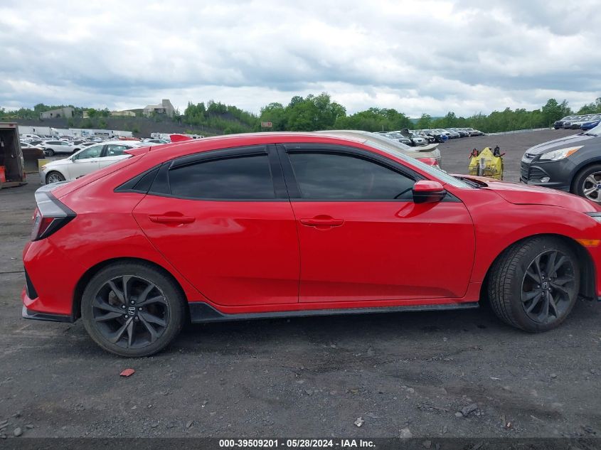 2018 Honda Civic Sport VIN: SHHFK7G49JU207994 Lot: 39509201