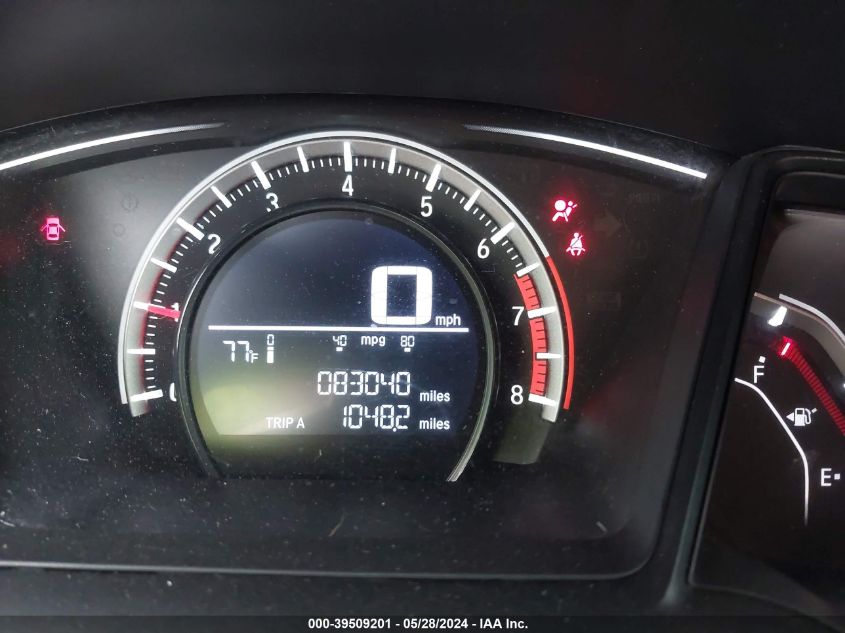 2018 Honda Civic Sport VIN: SHHFK7G49JU207994 Lot: 39509201