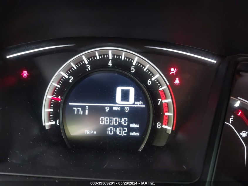 2018 Honda Civic Sport VIN: SHHFK7G49JU207994 Lot: 39509201