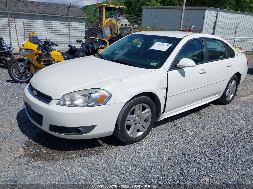 2009 Chevrolet Impala Lt VIN: 2G1WC57M891171581 Lot: 39509218