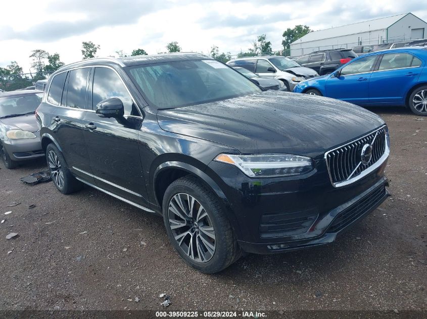 2020 Volvo Xc90 T6 Momentum 7 Passenger VIN: YV4A22PK7L1572874 Lot: 39509225