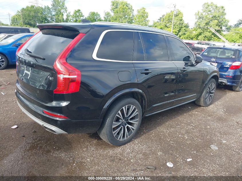 2020 Volvo Xc90 T6 Momentum 7 Passenger VIN: YV4A22PK7L1572874 Lot: 39509225