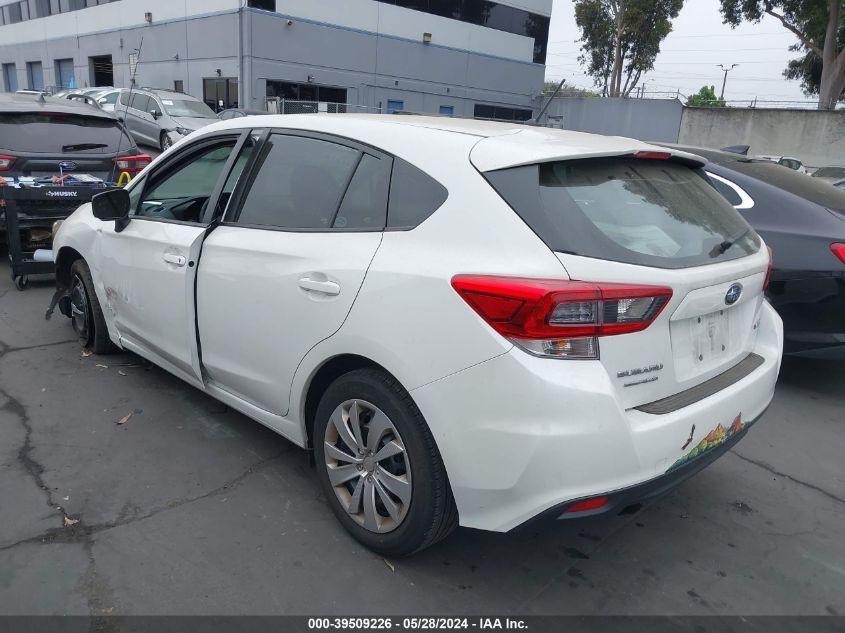 2023 Subaru Impreza Base 5-Door VIN: 4S3GTAB6XP3703434 Lot: 39509226