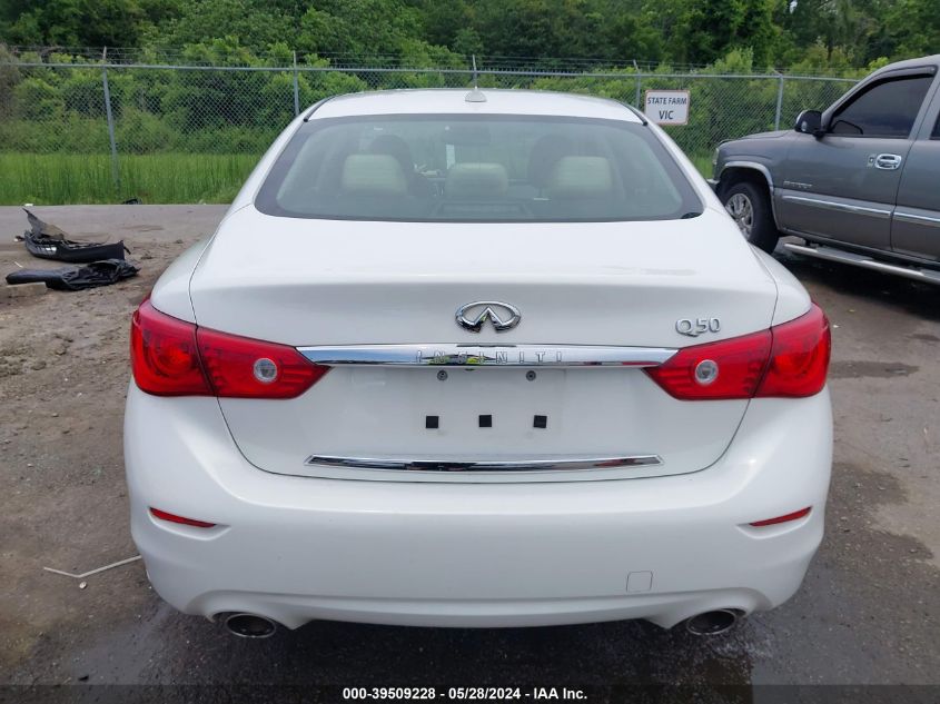 2015 Infiniti Q50 Premium VIN: JN1BV7AP6FM353538 Lot: 39509228