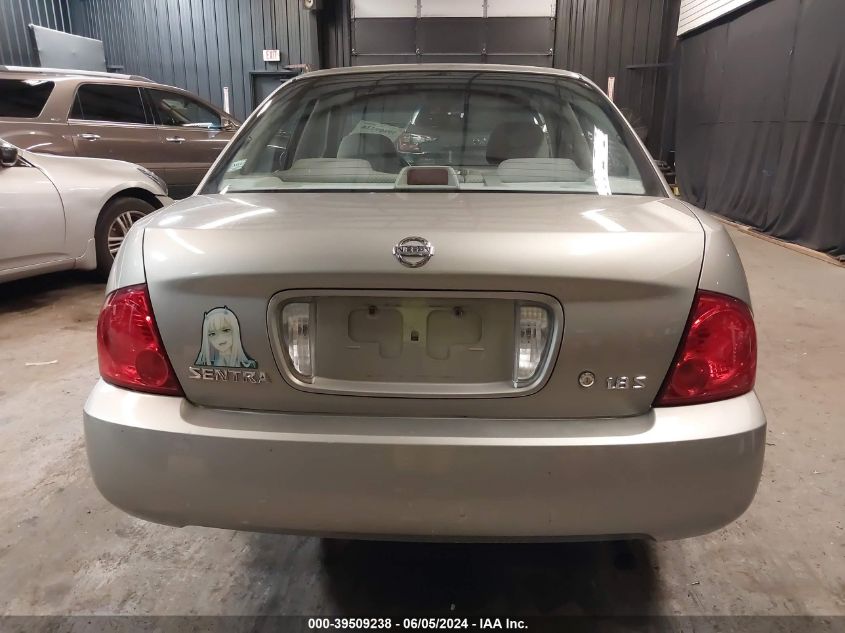 2004 Nissan Sentra 1.8S VIN: 3N1CB51D84L840772 Lot: 39509238