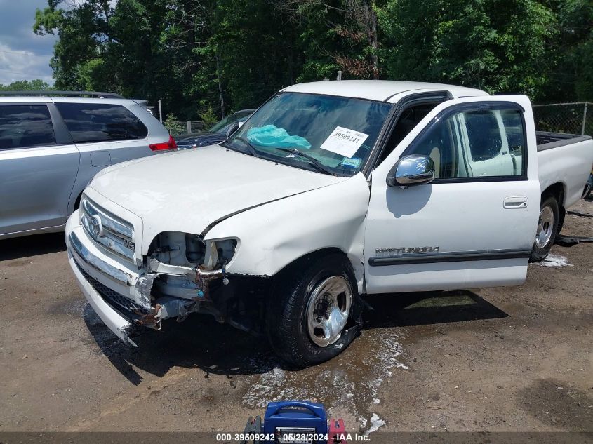 2002 Toyota Tundra Sr5 VIN: 5TBRN34152S316788 Lot: 39509242