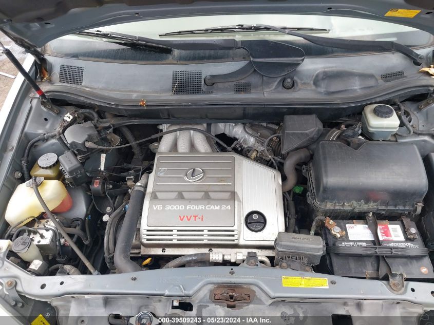 2003 Lexus Rx 300 Base (A4) VIN: JTJGF10U830156570 Lot: 39509243