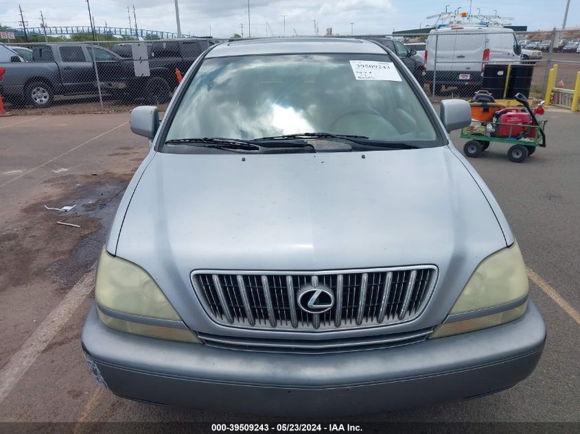 2003 Lexus Rx 300 Base (A4) VIN: JTJGF10U830156570 Lot: 39509243