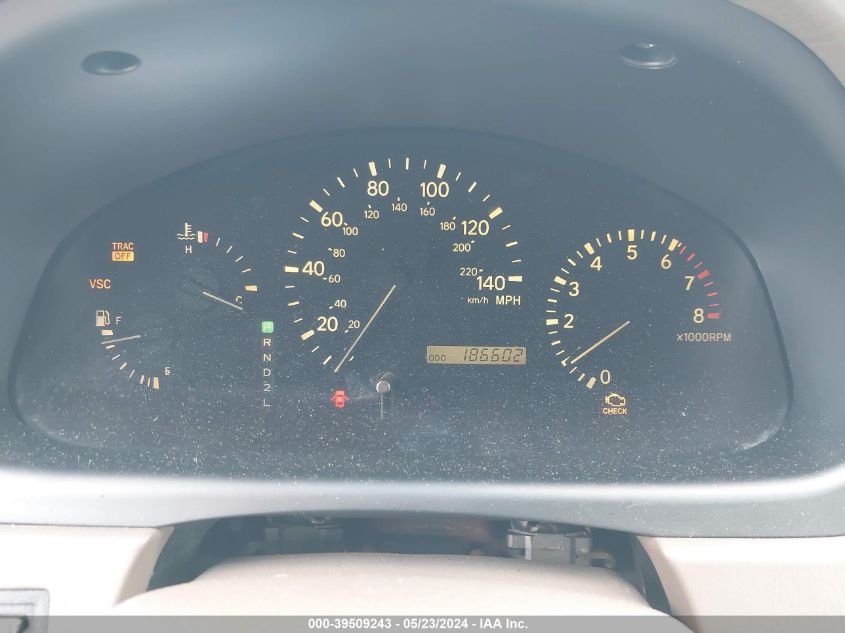 2003 Lexus Rx 300 Base (A4) VIN: JTJGF10U830156570 Lot: 39509243