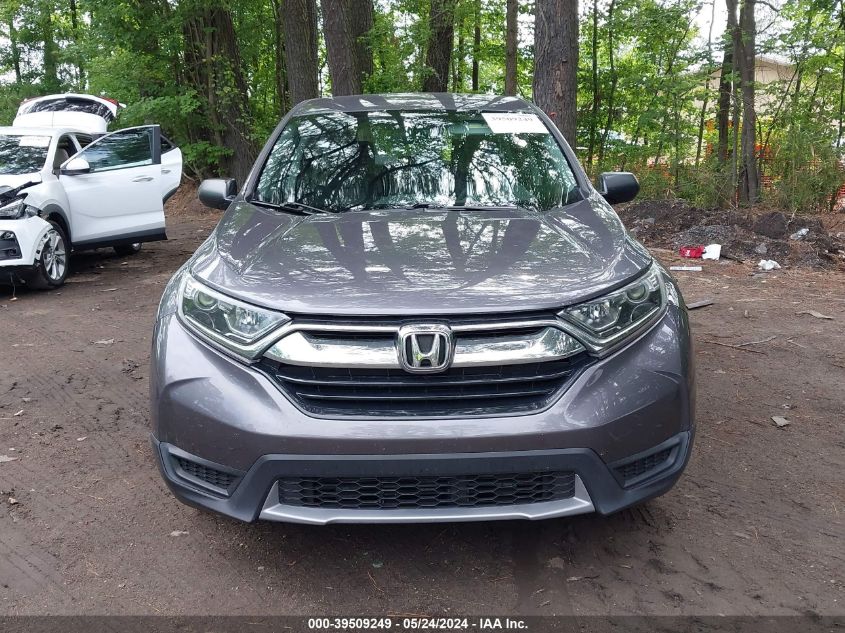 2019 Honda Cr-V Lx VIN: 2HKRW5H30KH422311 Lot: 39509249