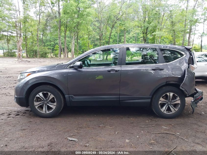 2019 Honda Cr-V Lx VIN: 2HKRW5H30KH422311 Lot: 39509249