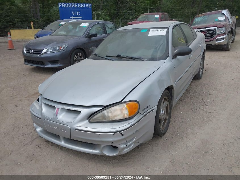 2003 Pontiac Grand Am Gt VIN: 1G2NW52E03C189461 Lot: 39509251