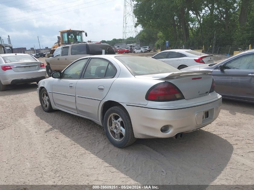 2003 Pontiac Grand Am Gt VIN: 1G2NW52E03C189461 Lot: 39509251