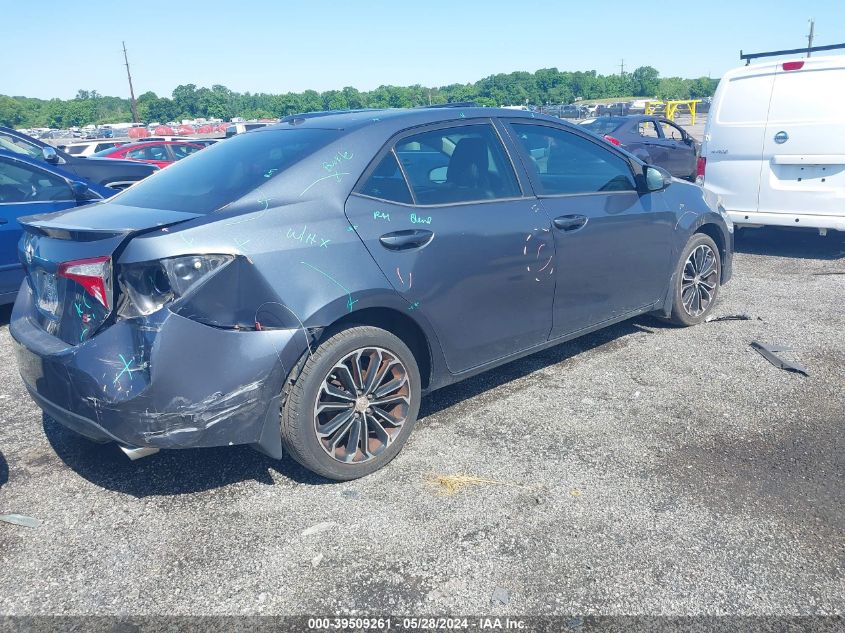 2014 Toyota Corolla S Premium VIN: 2T1BURHE9EC077903 Lot: 39509261