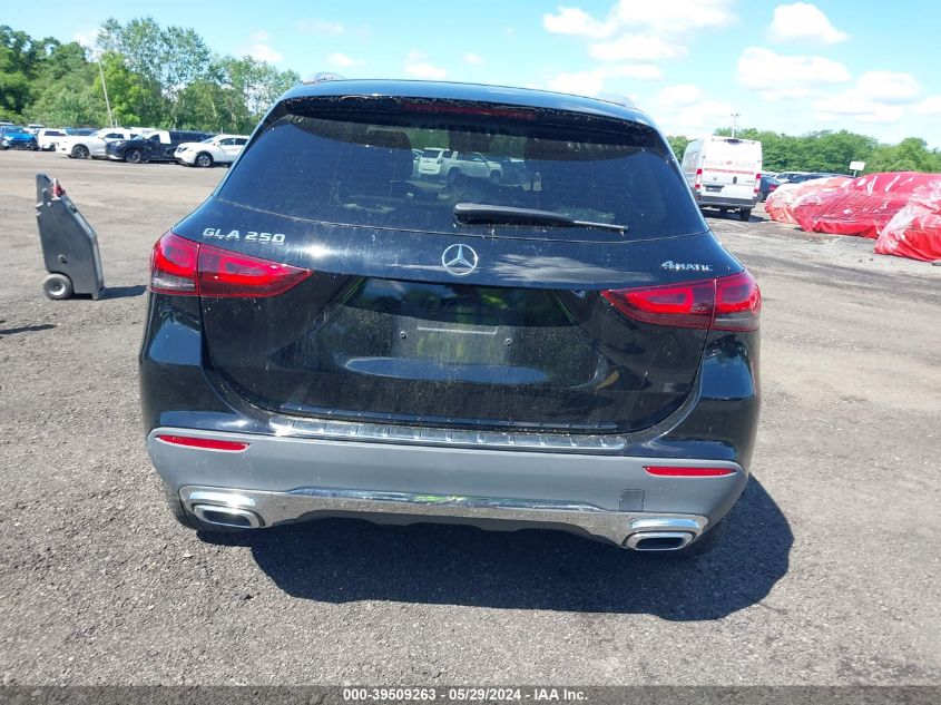 2021 Mercedes-Benz Gla 250 4Matic VIN: W1N4N4HB6MJ293377 Lot: 39509263