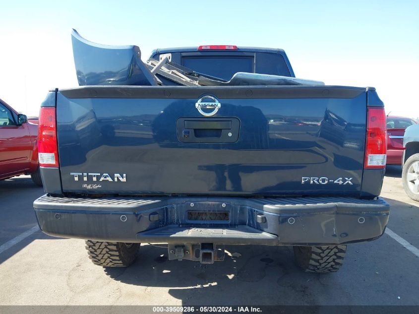 2015 Nissan Titan Pro-4X VIN: 1N6AA0EC6FN506414 Lot: 39509286