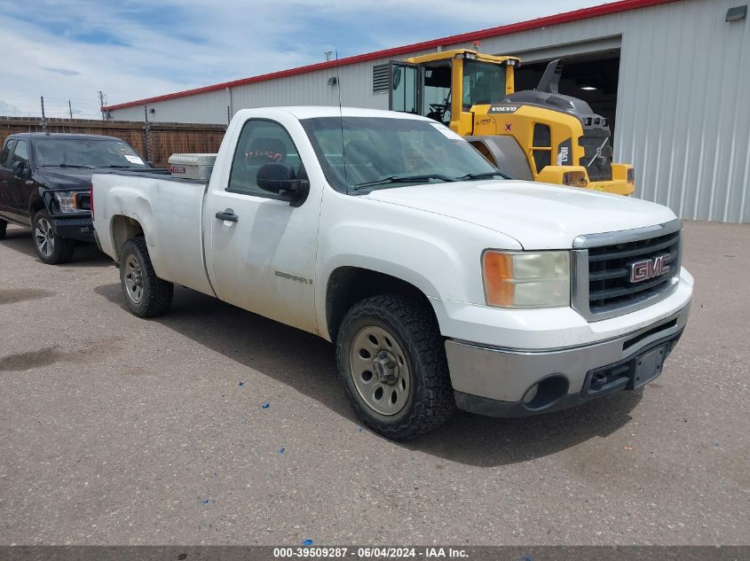 2009 GMC Sierra 1500 Work Truck VIN: 1GTEC14CX9Z900372 Lot: 39509287