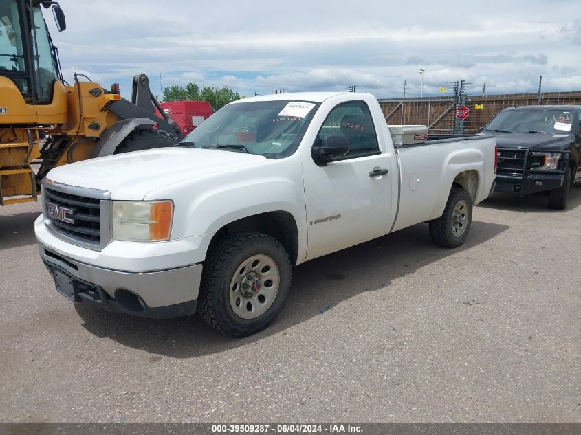 2009 GMC Sierra 1500 Work Truck VIN: 1GTEC14CX9Z900372 Lot: 39509287