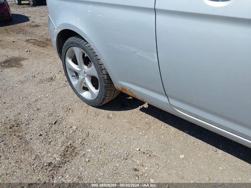 2009 Hyundai Accent Se VIN: KMHCN36C39U133712 Lot: 39509288