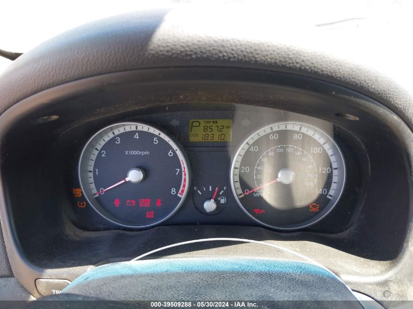 2009 Hyundai Accent Se VIN: KMHCN36C39U133712 Lot: 39509288