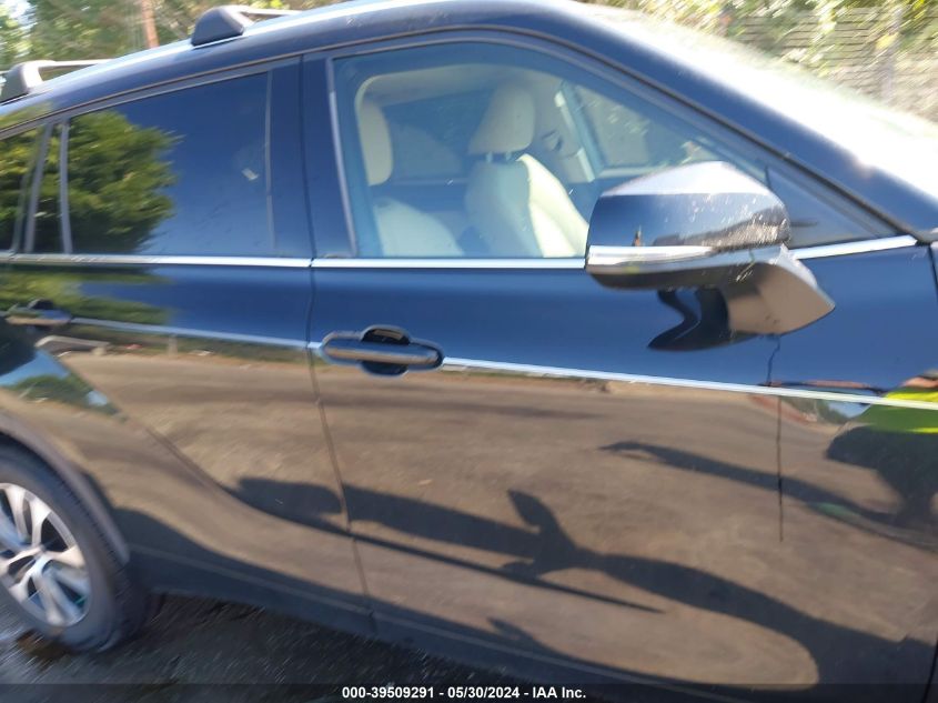 2020 Toyota Highlander Xle VIN: 5TDGZRAH8LS014405 Lot: 39509291