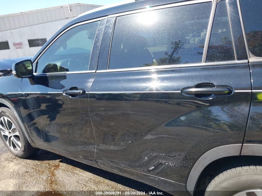 2020 Toyota Highlander Xle VIN: 5TDGZRAH8LS014405 Lot: 39509291