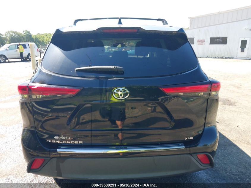 2020 Toyota Highlander Xle VIN: 5TDGZRAH8LS014405 Lot: 39509291