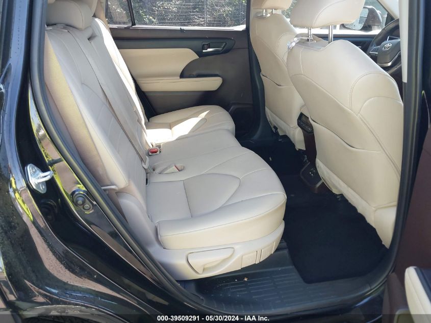 2020 Toyota Highlander Xle VIN: 5TDGZRAH8LS014405 Lot: 39509291