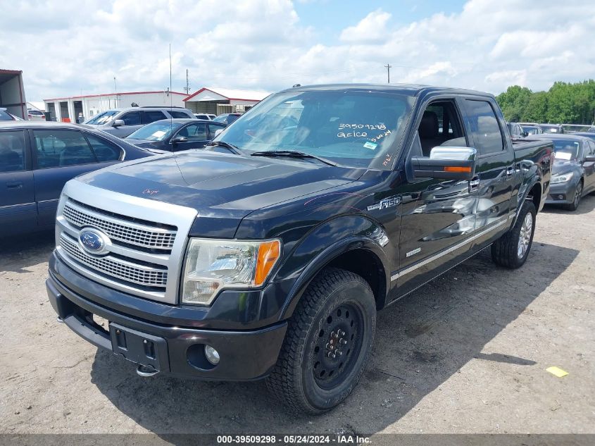 2012 Ford F-150 Platinum VIN: 1FTFW1ET9CFC75451 Lot: 39509298