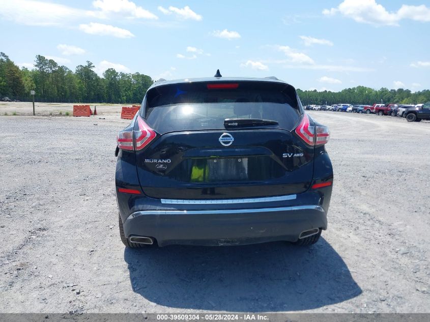 2018 Nissan Murano S/Sl/Sv/Platinum VIN: 5N1AZ2MHXJN128820 Lot: 39509304